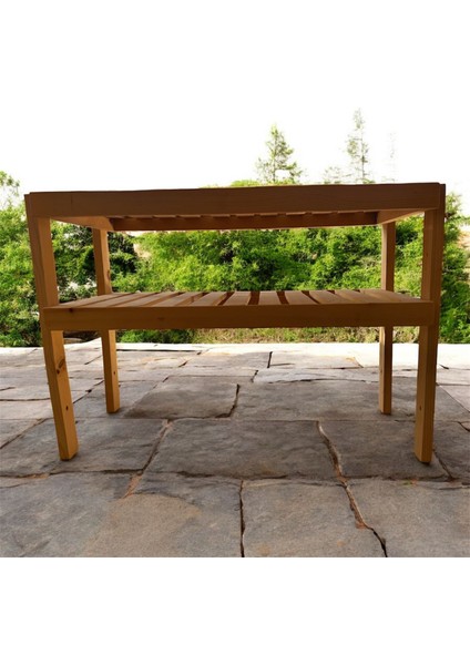 Doğal Ahşap Dekoratif Raf