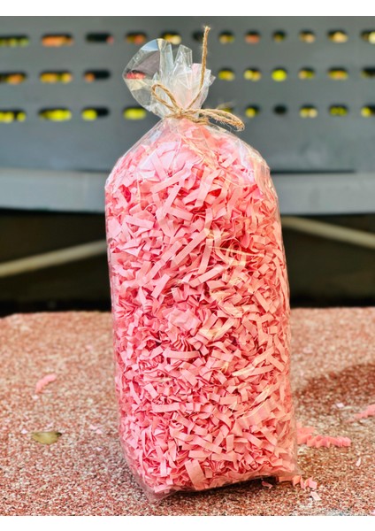 Şeker Pembesi Kırpık Kağıt 100 gr | Z Zigzag Kutu Dolgu ve Süsleme Kağıdı | Hediye Kutusu Için indirimleri