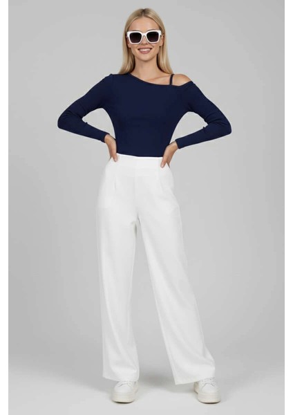 Nrtmsa Tek Omuz Ipli Bluz Lacivert T4328 (Beden: S)