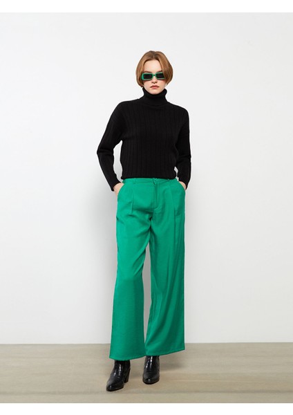 Yeni Sezon Kadın Rahat Kalıp Düz Pantolon modelleri