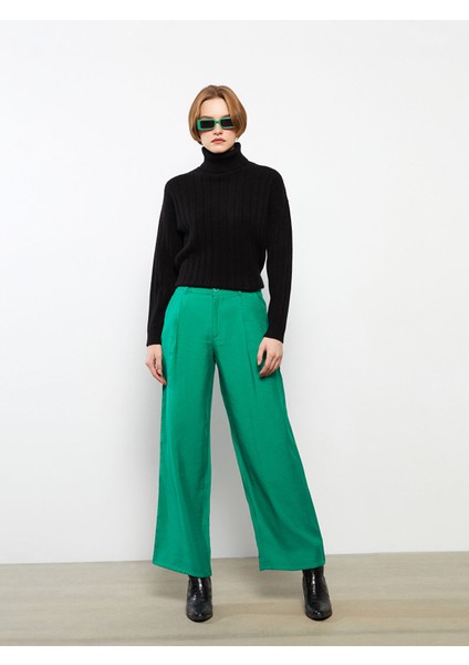 Yeni Sezon Kadın Rahat Kalıp Düz Pantolon fırsatları