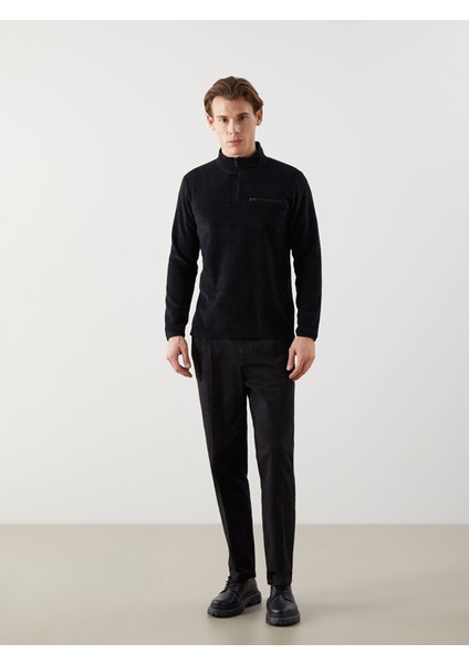 Yeni Sezon Dik Yaka Uzun Kollu Polar Erkek Sweatshirt fiyatları