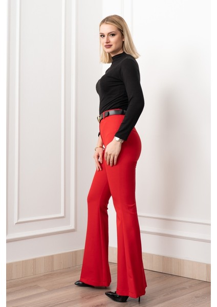 Elitecontour High-Waist Flare Atlas Pantolon fiyatları