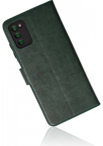 Ieg Samsung Galaxy A03S Kılıf Trend S Plus Kapaklı Kılıf - Yeşil fırsatları