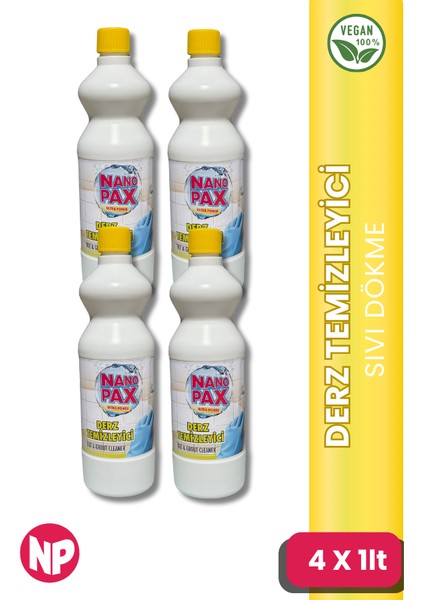 Derz Temizleyici 4 x 1lt