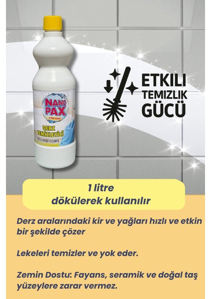 Derz Temizleyici 4 x 1lt fırsatları