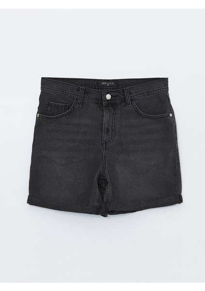 Yeni Sezon Bermuda Fit Kadın Jean Şort indirimleri