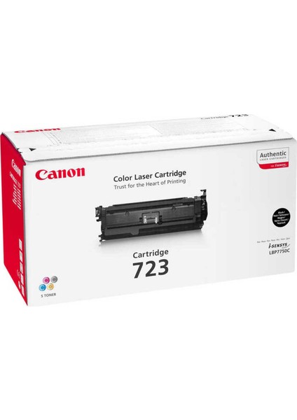 - CRG723 Siyah Toner