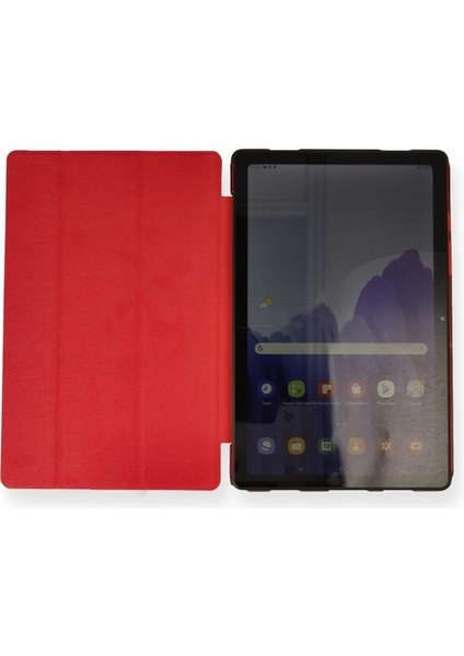 Samsung Galaxy T970 Tab S7 Plus 12.4 Kılıf Tablet Smart Kılıf - Kırmızı modelleri