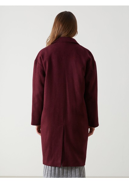 Yeni Sezon Ceket Yaka Kadın Kaşe Kaban indirimleri