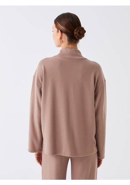 Yeni Sezon Balıkçı Yaka Düz Uzun Kollu Kadın Kazak indirimleri