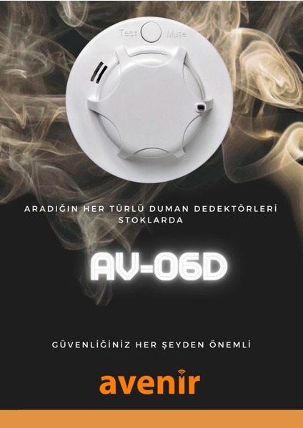 AV-06D Duman Dedektörü