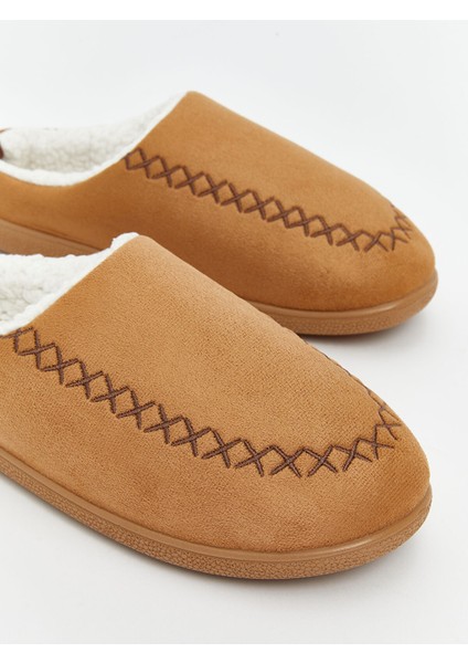 Yeni Sezon Kürk Detaylı Erkek Ev Terliği modelleri