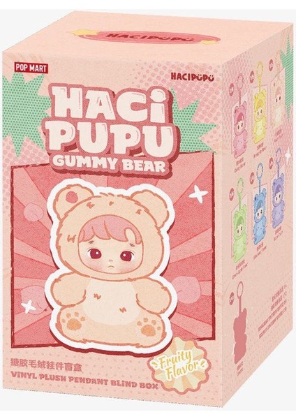 Popmart Haci Pupu Gummy Bear 1 Adet Bilndbox