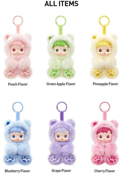 Popmart Haci Pupu Gummy Bear 1 Adet Bilndbox fiyatları