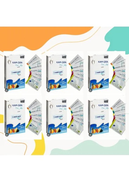 KAMÂGRA100 ml Jelly Paket 6 Kutu 42 Adet Orjinal Geciktirici2 Sertleştirici3 Performans3