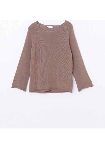 Yeni Sezon Bisiklet Yaka Kadın Triko Kazak indirimleri