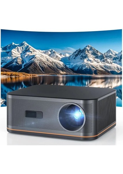 2000 Ansı 4K Full Hd Projektör 300'' Ekran