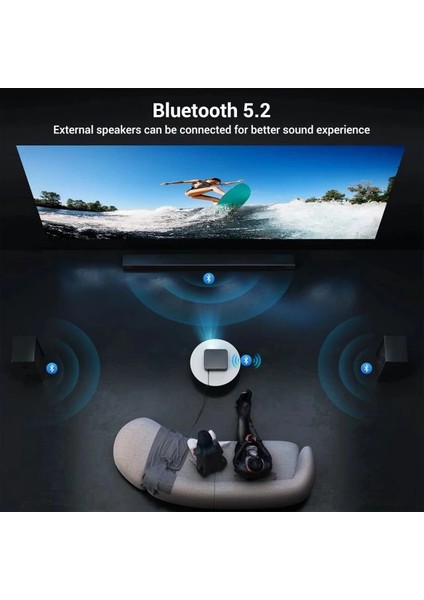 2000 Ansı 4K Full Hd Projektör 300'' Ekran indirimleri