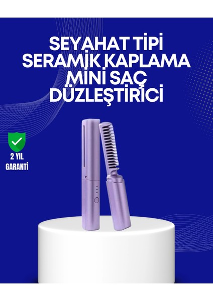 USB Şarjlı Kablosuz Saç Düzleştirici – Hızlı ve Pratik