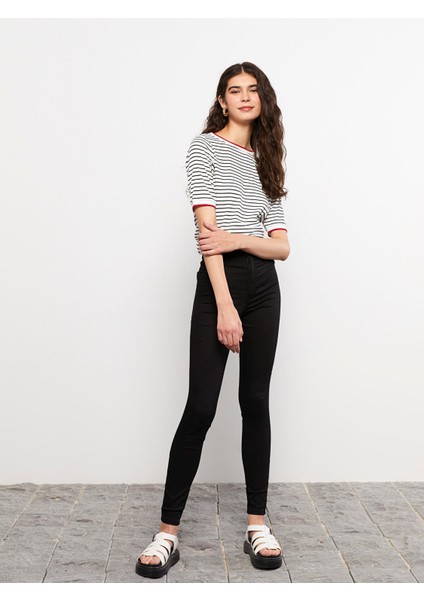 Yeni Sezon Yüksek Bel Jüpiter Süper Skinny Fit Kadın Jean Pantolon fiyatları