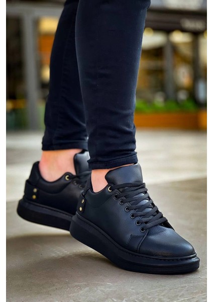 Lvsqvr KB047 Kuback Kömür Cilt Günlük Erkek Ayakkabı (Numara: 40)