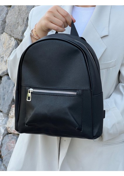 Siyah Kadın Sırt Çantası modelleri