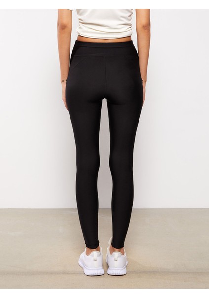 Yeni Sezon Kadın Beli Lastikli Düz Tayt indirimleri