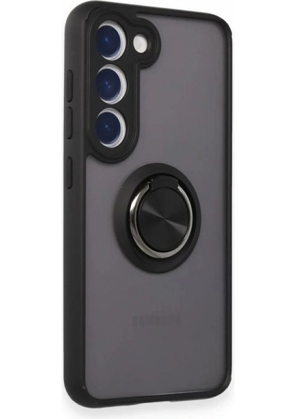 Ieg Samsung Galaxy M15 Kılıf Montreal Yüzüklü Silikon Kapak - Siyah fiyatları