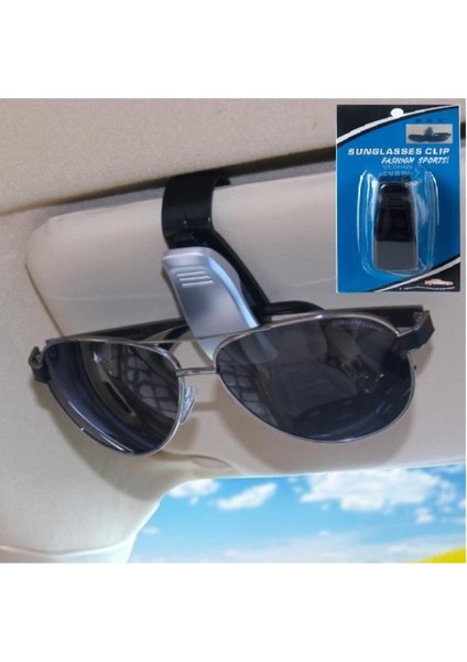 Araba Klips Gözlük Tutacağı