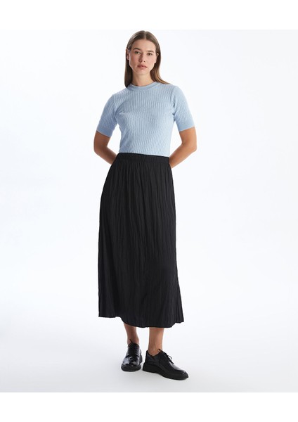 Yeni Sezon Bisiklet Yaka Dokulu Kadın Triko Kazak fiyatları