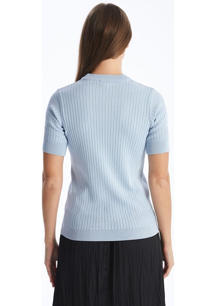 Yeni Sezon Bisiklet Yaka Dokulu Kadın Triko Kazak fırsatları