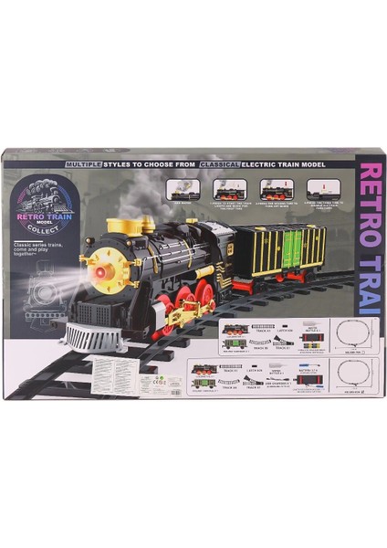 699-69A Sesli Işıklı Şarjlı Dumanlı Tren Seti fiyatları