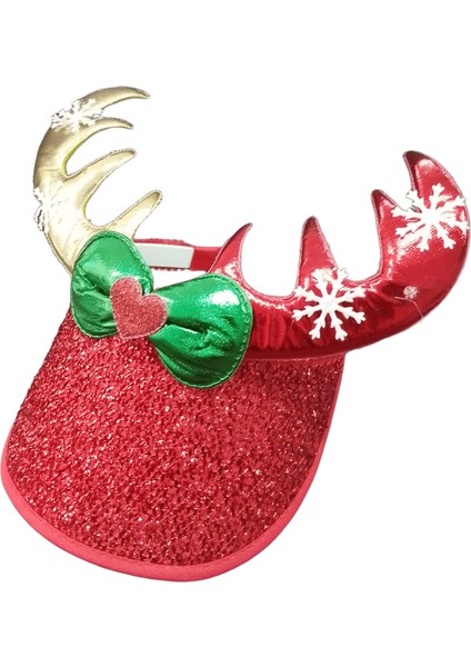 Yılbaşı Noel Parti Şapkası Geyik Boynuzlu Renkli Aksesuar modelleri