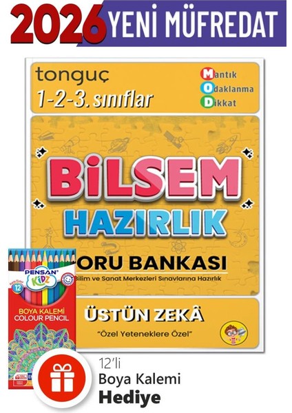 1. 2. 3. Sınıflar Bilsem Hazırlık Soru Bankası +Hediyeli