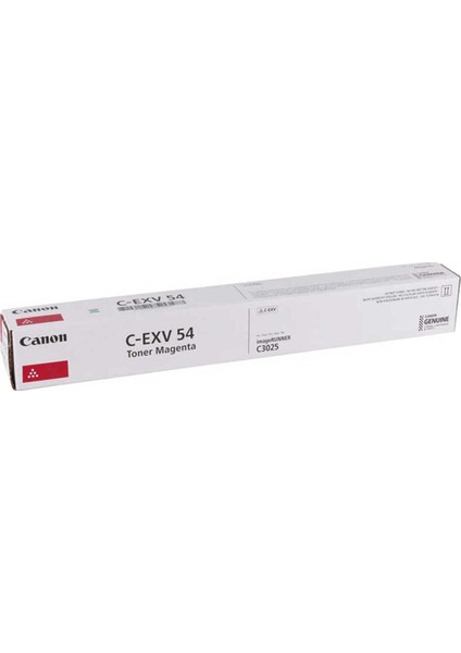 - C - EXV54 - Kırmızı Toner