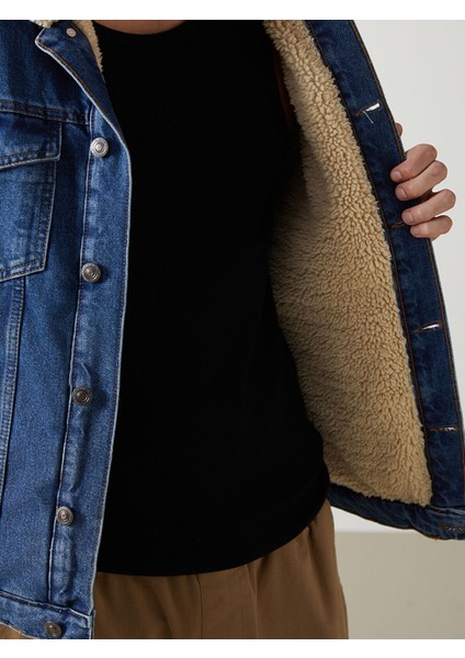 Yeni Sezon Slim Fit Erkek Jean Ceket fiyatları