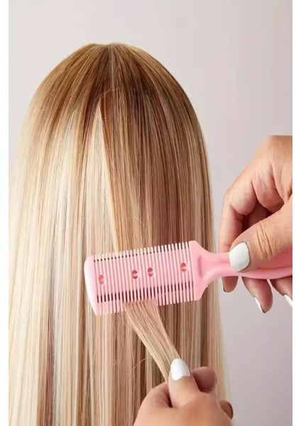 2'li Set Jiletli Kırık Saç Sakal Düzletme Tarağı Saç ve Sakal Düzleştirici Kuaför Tarağı fiyatları