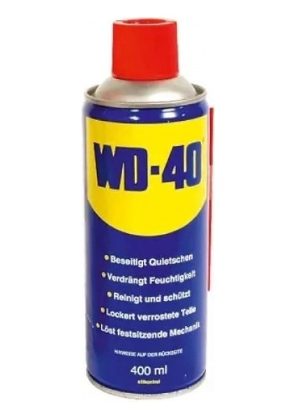 WD40 Pas Sökücü, Koruyucu, Yağlayıcı 400 ml