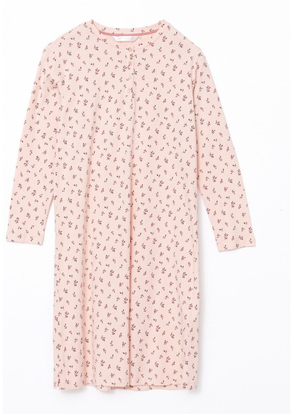 Yeni Sezon Bisiklet Yaka Çiçekli Kadın Gecelik indirimleri