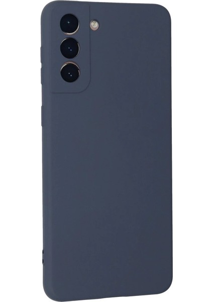 Samsung Galaxy S21 Plus Kılıf Nano Içi Kadife Silikon - Gri modelleri