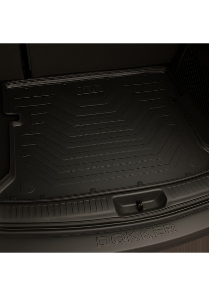 Dacia Dokker 2012+ Uyumlu 3D Bagaj Havuzu Premium modelleri