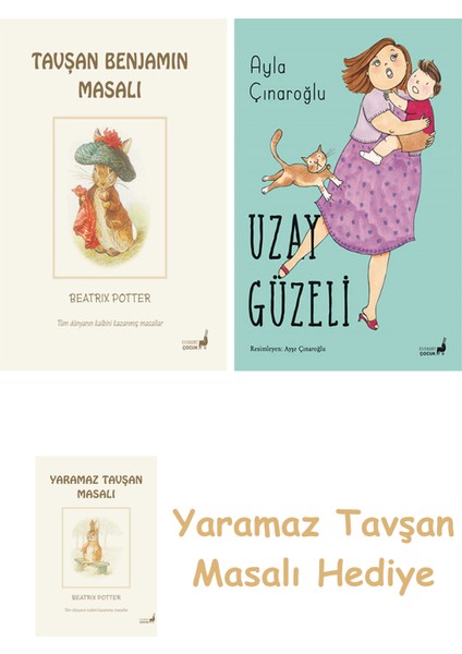Beatrix Potter 4 - Tavşan Benjamin Masalı + Uzay Güzeli + Yaramaz Tavşan Masalı
