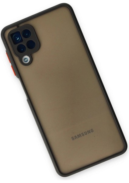 Samsung Galaxy A12 Kılıf Montreal Silikon Kapak - Siyah fiyatları