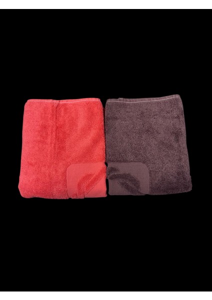 2'li Pamuklu 50X70 cm Ayak Havlusu