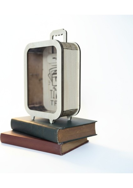 Parabox - 20.000TL Kumbara - Ahşap Para Biriktirme Hedef Kutusu - Time To Travel fiyatları