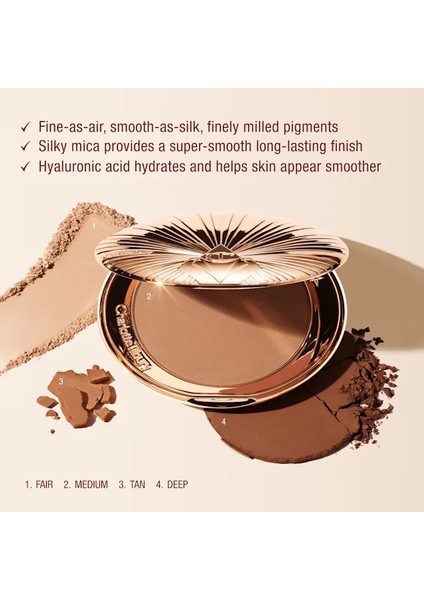 Airbrush Bronzer - Bronzlaştırıcı Pudra Deep (16 G)