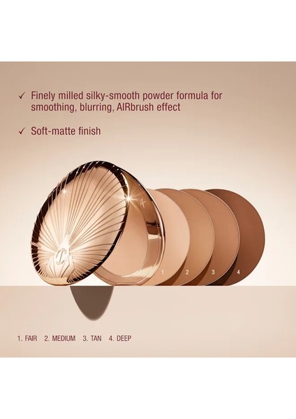 Airbrush Bronzer - Bronzlaştırıcı Pudra Deep (16 G)