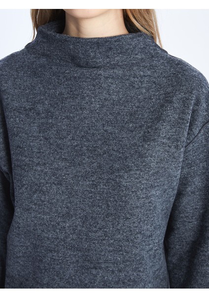 Yeni Sezon Yarım Balıkçı Yaka Kadın Triko Kazak fırsatları