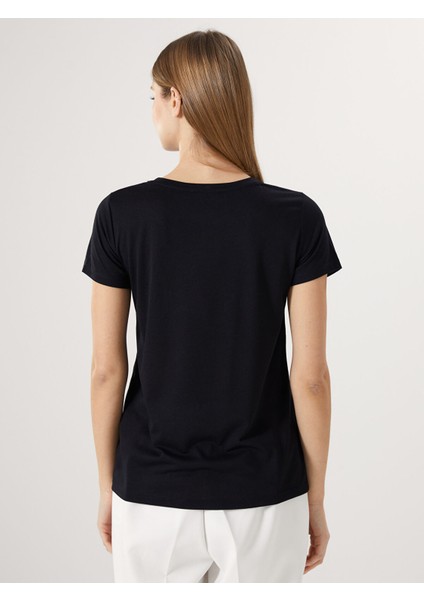 Yeni Sezon Bisiklet Yaka Işlemeli Kısa Kollu Kadın Bluz fırsatları